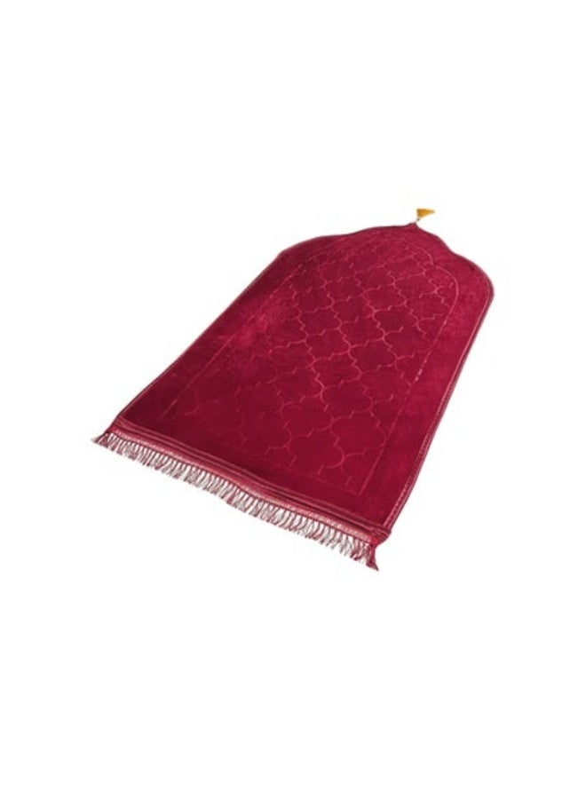 أكاليكس مجموعة من 4 سجادات صلاة، 70×110 سم، سطح مخملي مانع للانزلاق، سجادة صلاة إسلامية بتصميم قبة جديد، سجادة صلاة مبطنة سميكة، مناسبة للأطفال والرجال والنساء، هدية مثالية للعيد، سجادة صلاة رمضان متعددة الألوان - Image 4